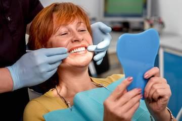 Woman at dentist in jonesboro ar