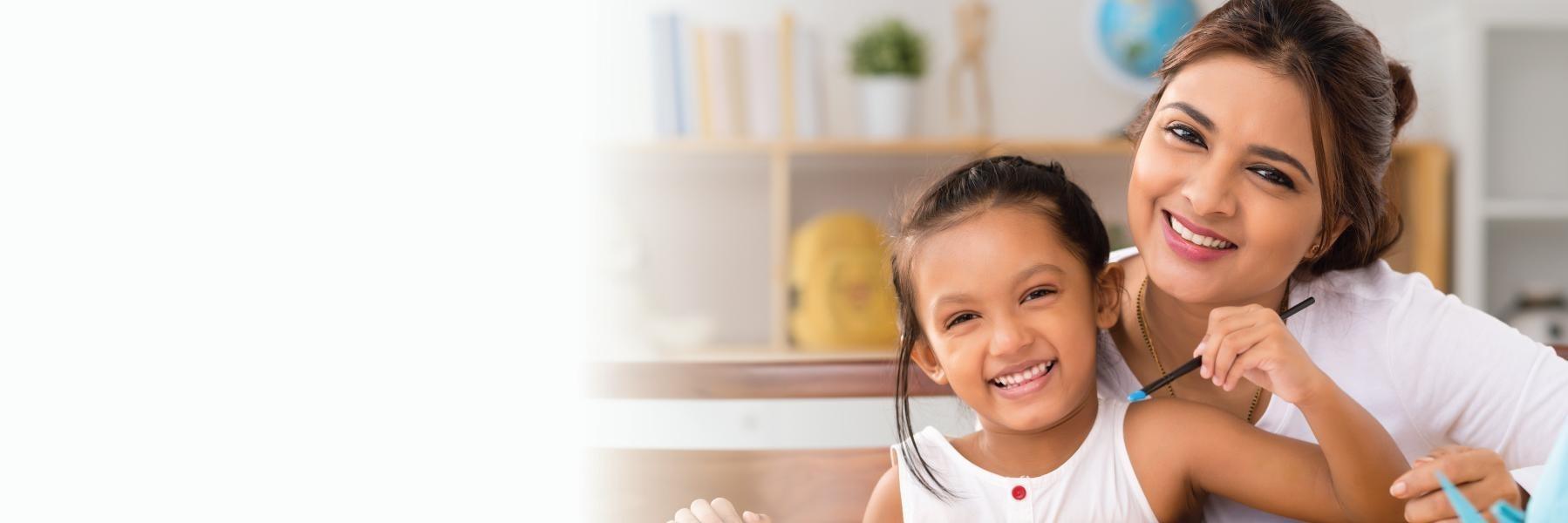 Mother and Child Painting | Dentist in Jonesboro AR