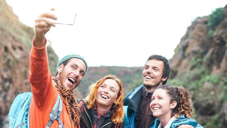 A group of friends taking a selfie | Cosmetic Dentist Jonesboro AR