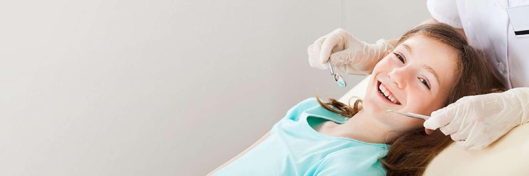 smiling child at pediatric dentist in Jonesboro AR